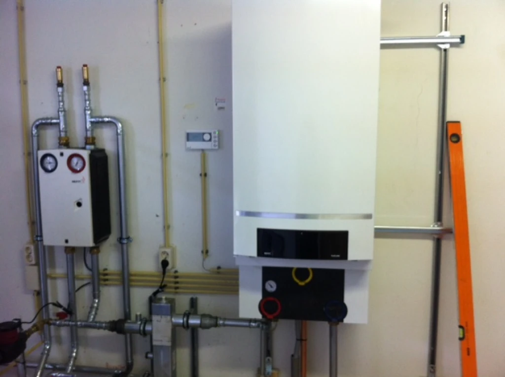 Nieuwe CV installatie met 300 ltr buffervat